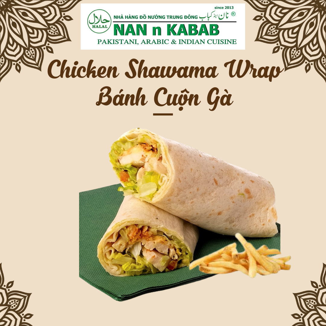 Chicken Shawarma Wrap